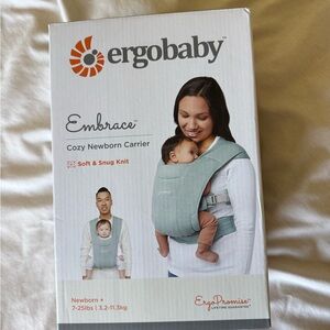 Ergobaby Embrace Newborn Carrier in Jade Green